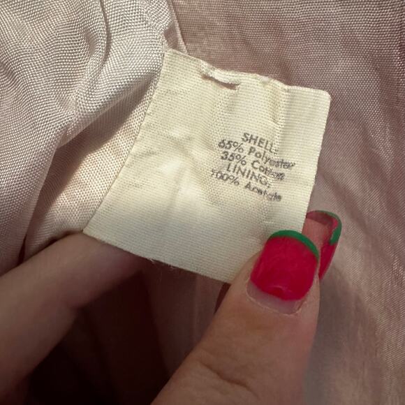 Vintage Sears Hooded‎ Red Gingham Dress Jacket Coat 6 44.5” to 47” Girls Kids - Picture 4 of 12